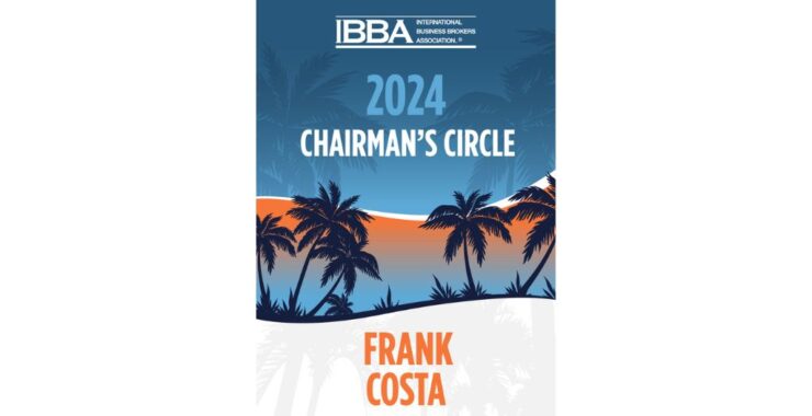 Frank Costa Chairman’s Circle Award Winner for 2024