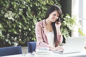A successful small business owner