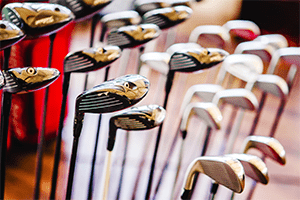 golf clubs in store