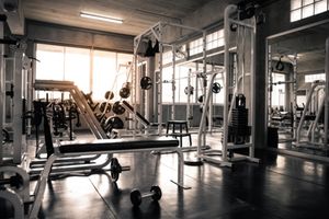 inside of gym