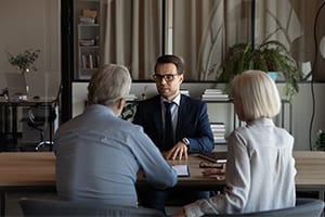 a couple exit planning with a business broker