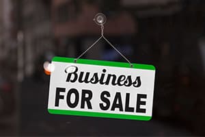 a business for sale sign