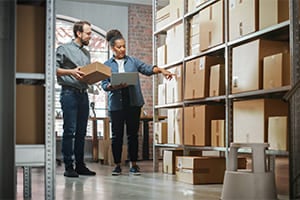 two employees of a small business