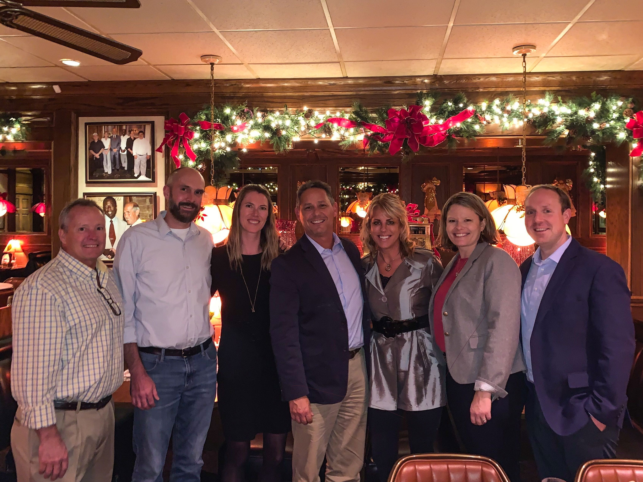 Celebratory dinner after the successful sale of Toolrite Manufacturing at the Oakwood Club in Oakwood, OH.